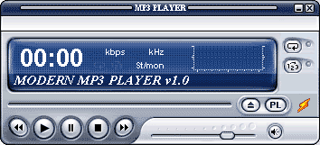 Скриншот 'modern mp3 player v1.0'