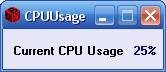 Скриншот 'CPUUsage'